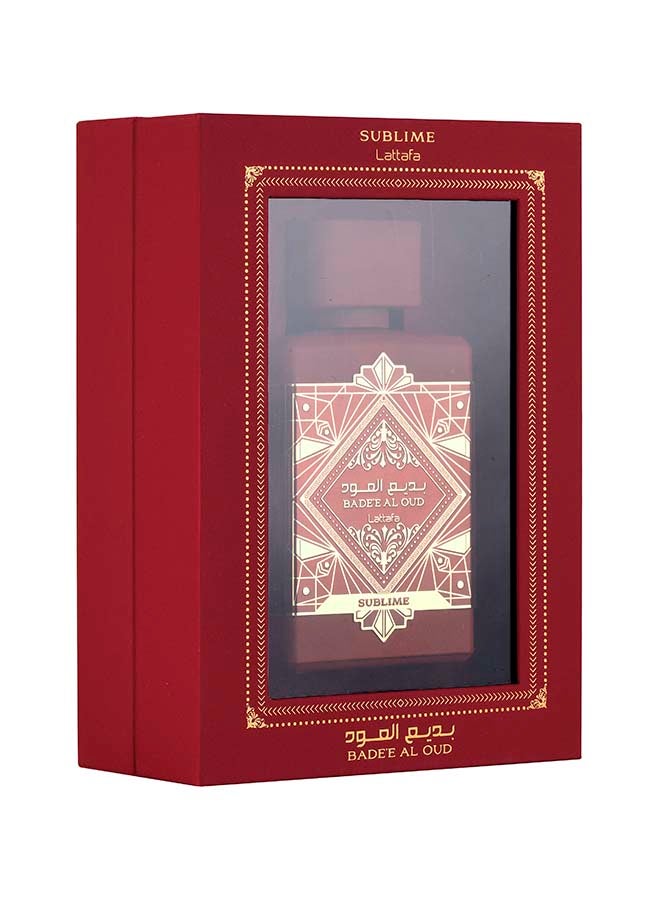 Lattafa Spray Badee Al Oud Sublime 100ml - Image 3